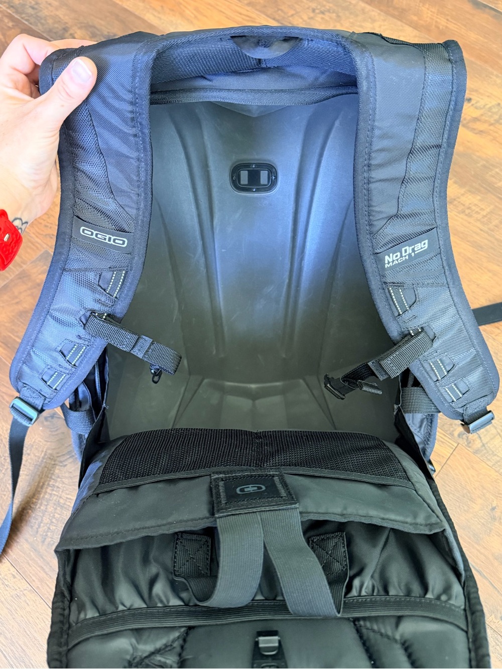 OGIO Black Hard-Shell Backpack - Picture 7 of 7